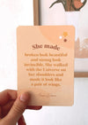 Affirmations to Guide Your Journey Box Card Set